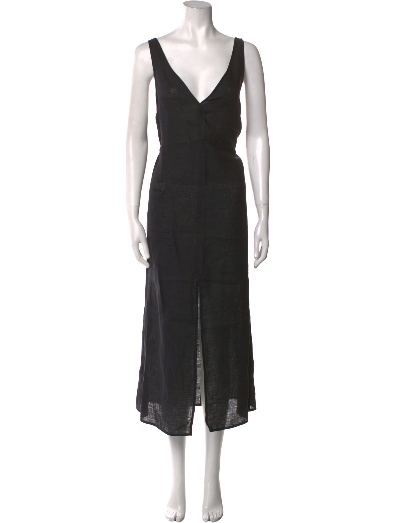 Reformation Linen Long Dress