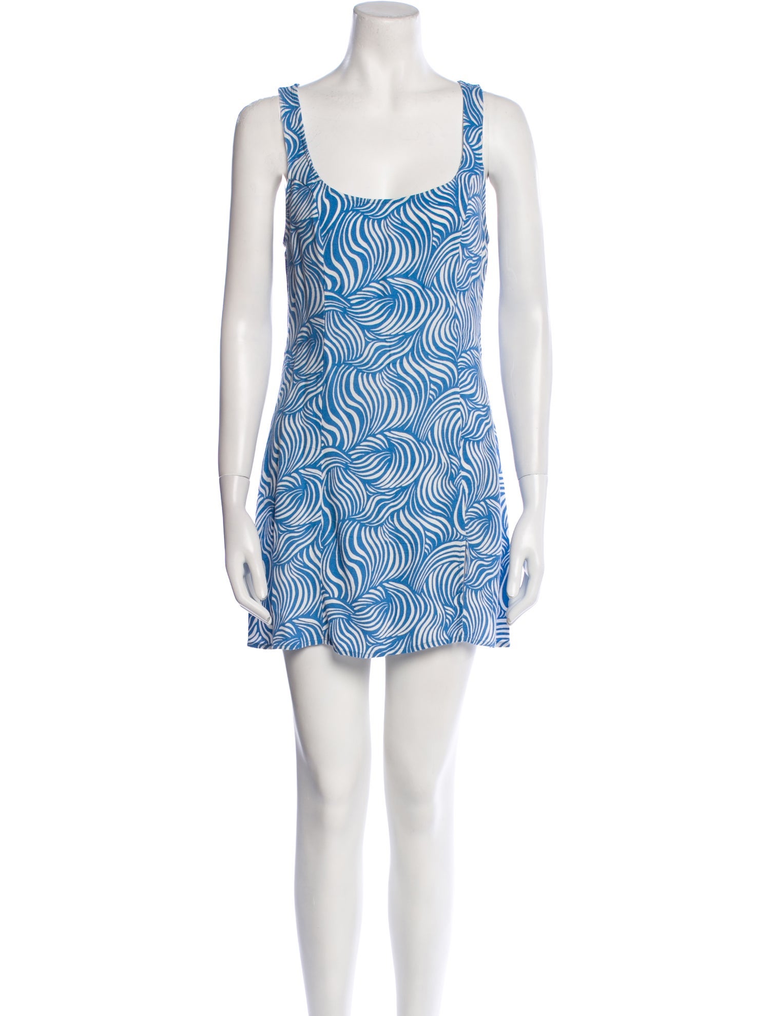 Reformation Printed Mini Dress