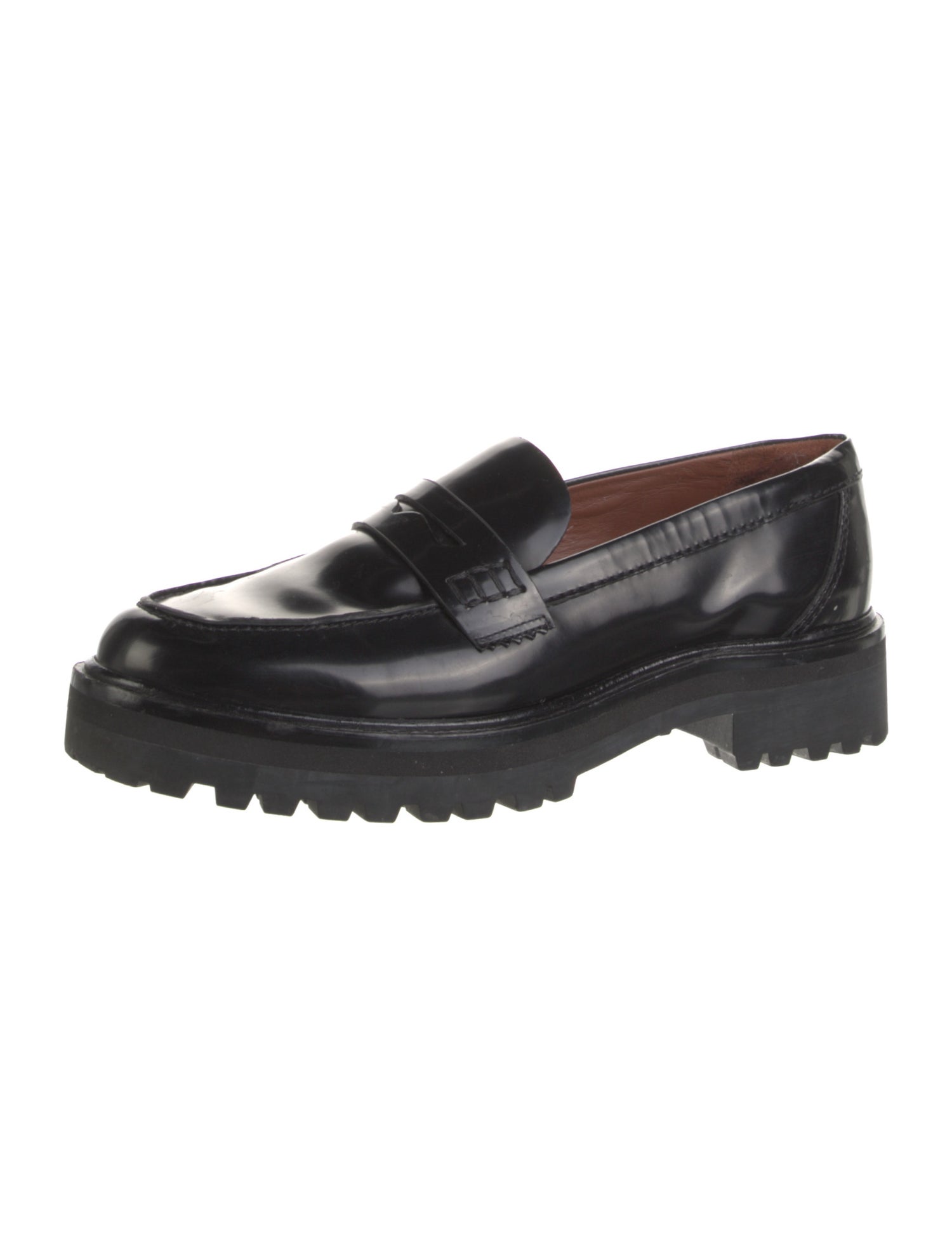 Reformation Patent Leather Loafers