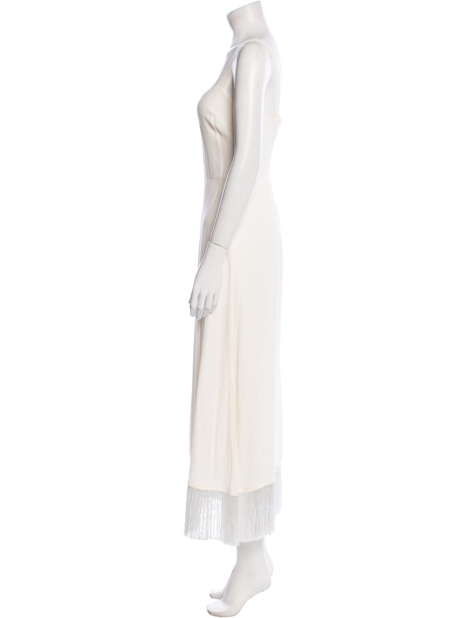 Reformation Square Neckline Long Dress