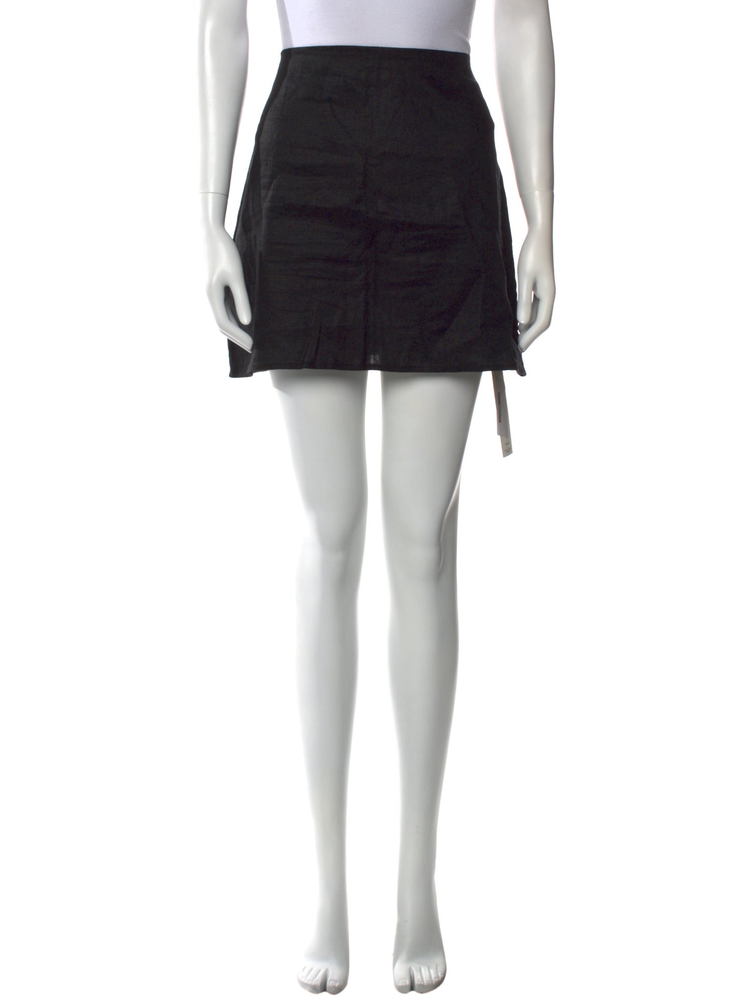 Reformation Linen Mini Skirt