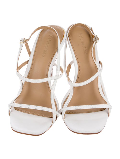 Reformation Leather Slides