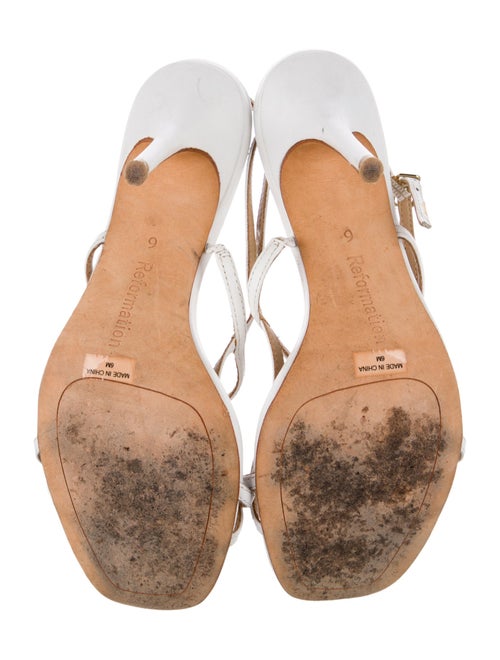 Reformation Leather Slides