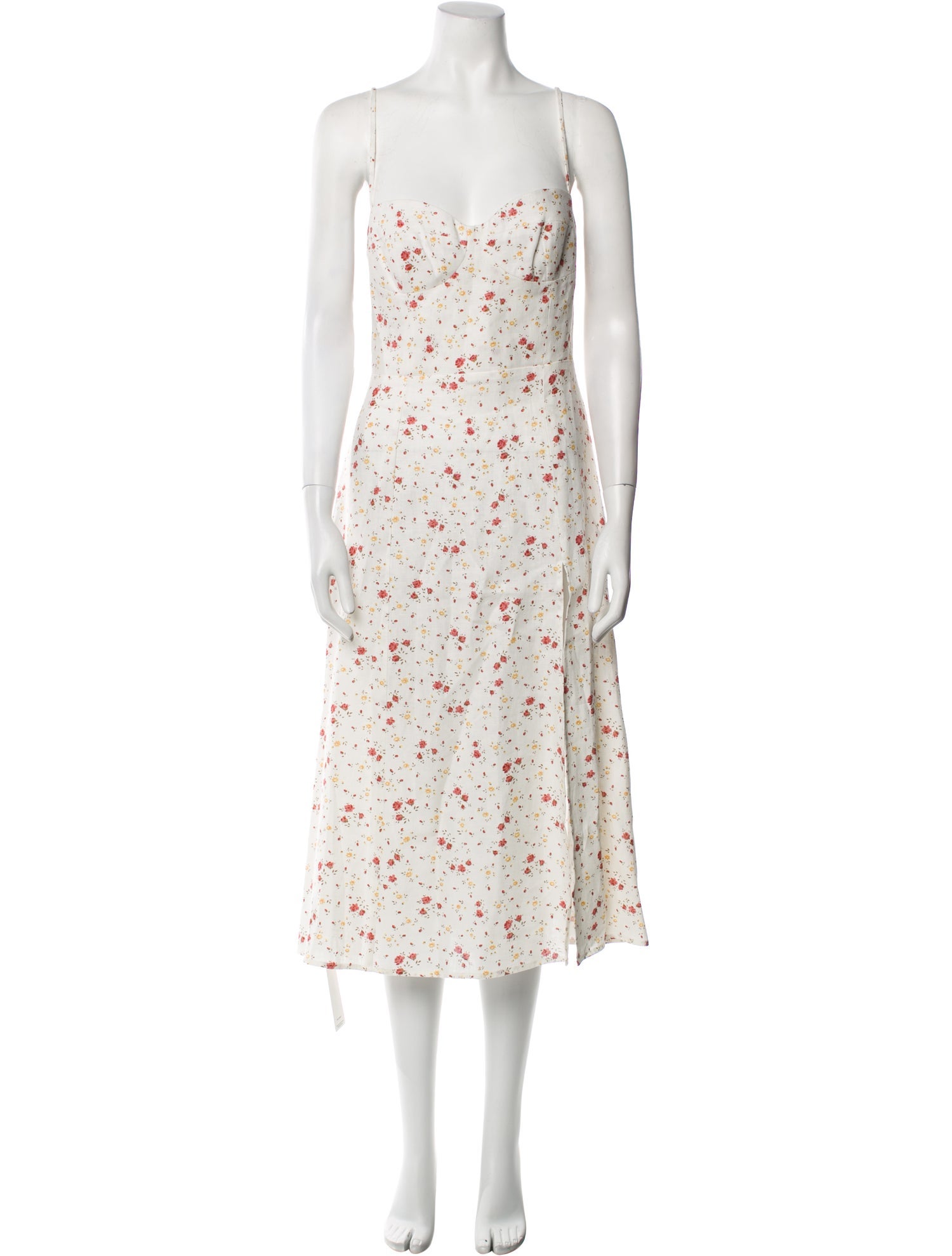 Reformation Linen Long Dress