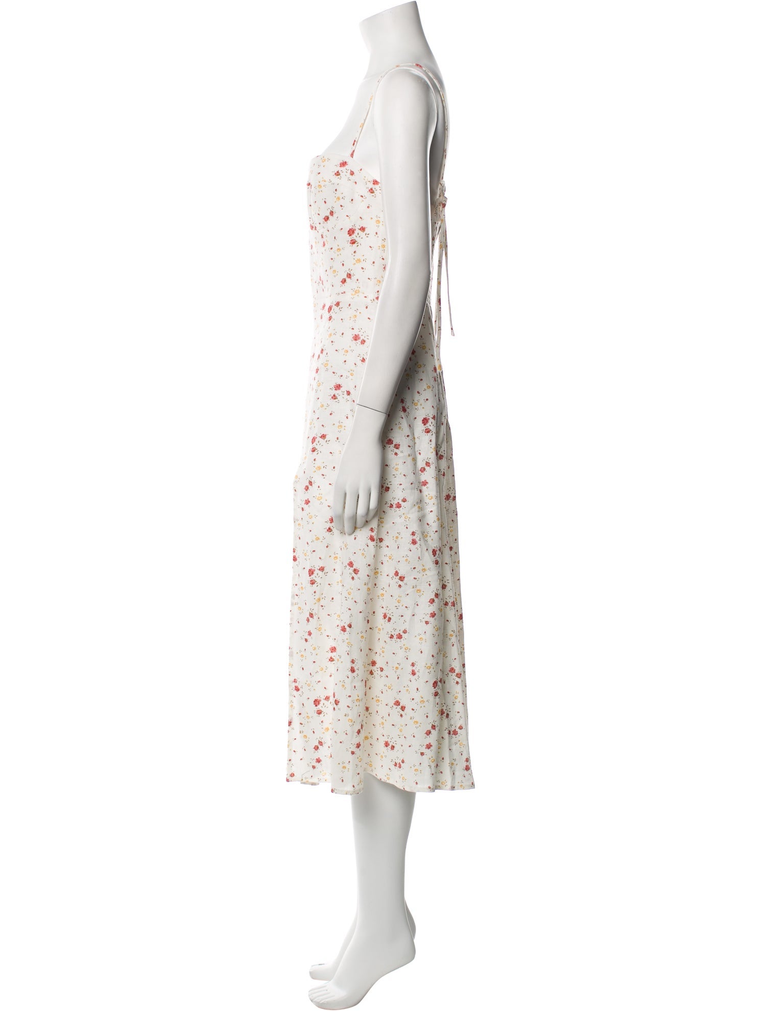 Reformation Linen Long Dress