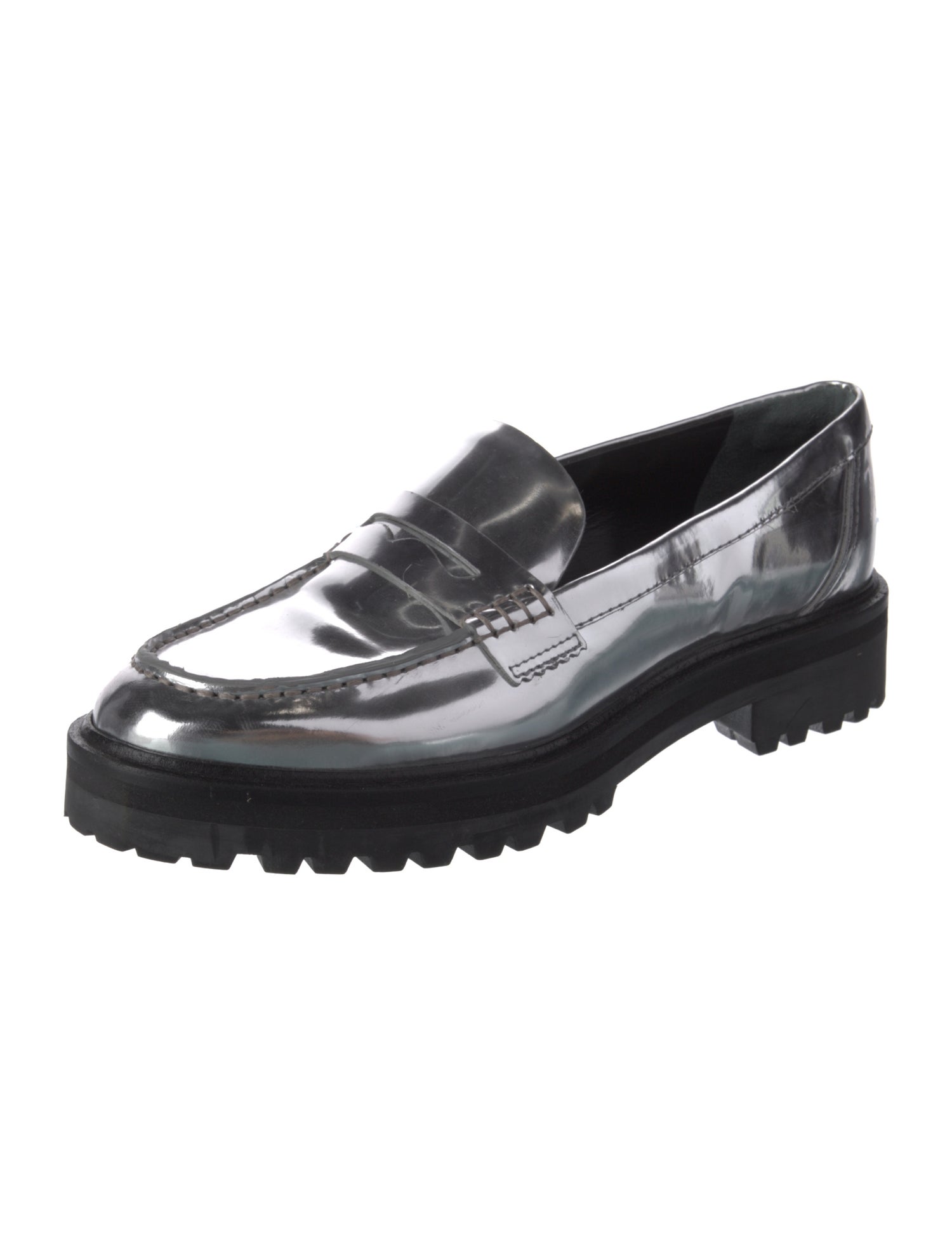 Reformation Patent Leather Loafers