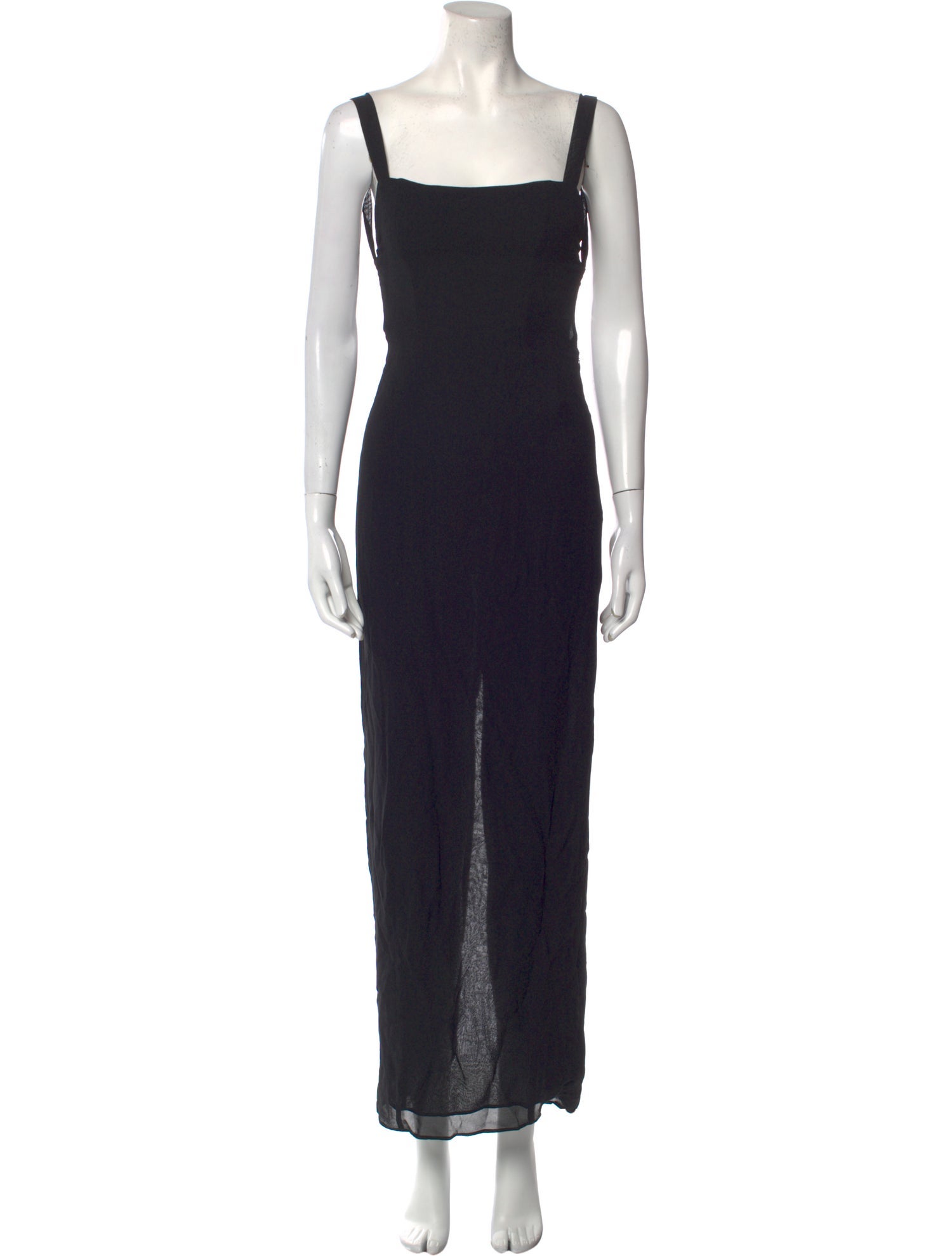 Reformation Square Neckline Long Dress