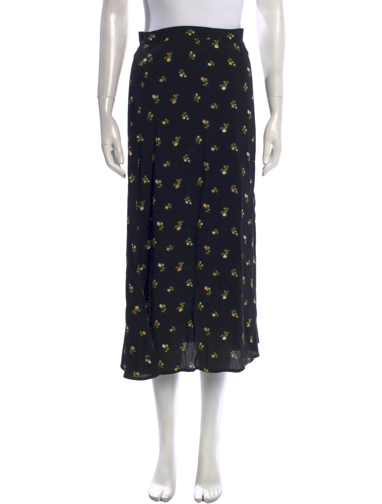 Reformation Printed Midi Length Skirt