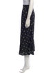 Reformation Printed Midi Length Skirt