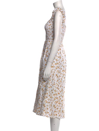 Reformation Linen Midi Length Dress w/ Tags