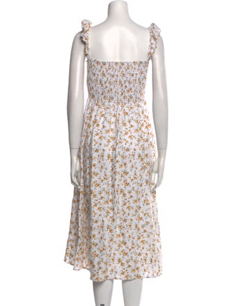 Reformation Linen Midi Length Dress w/ Tags