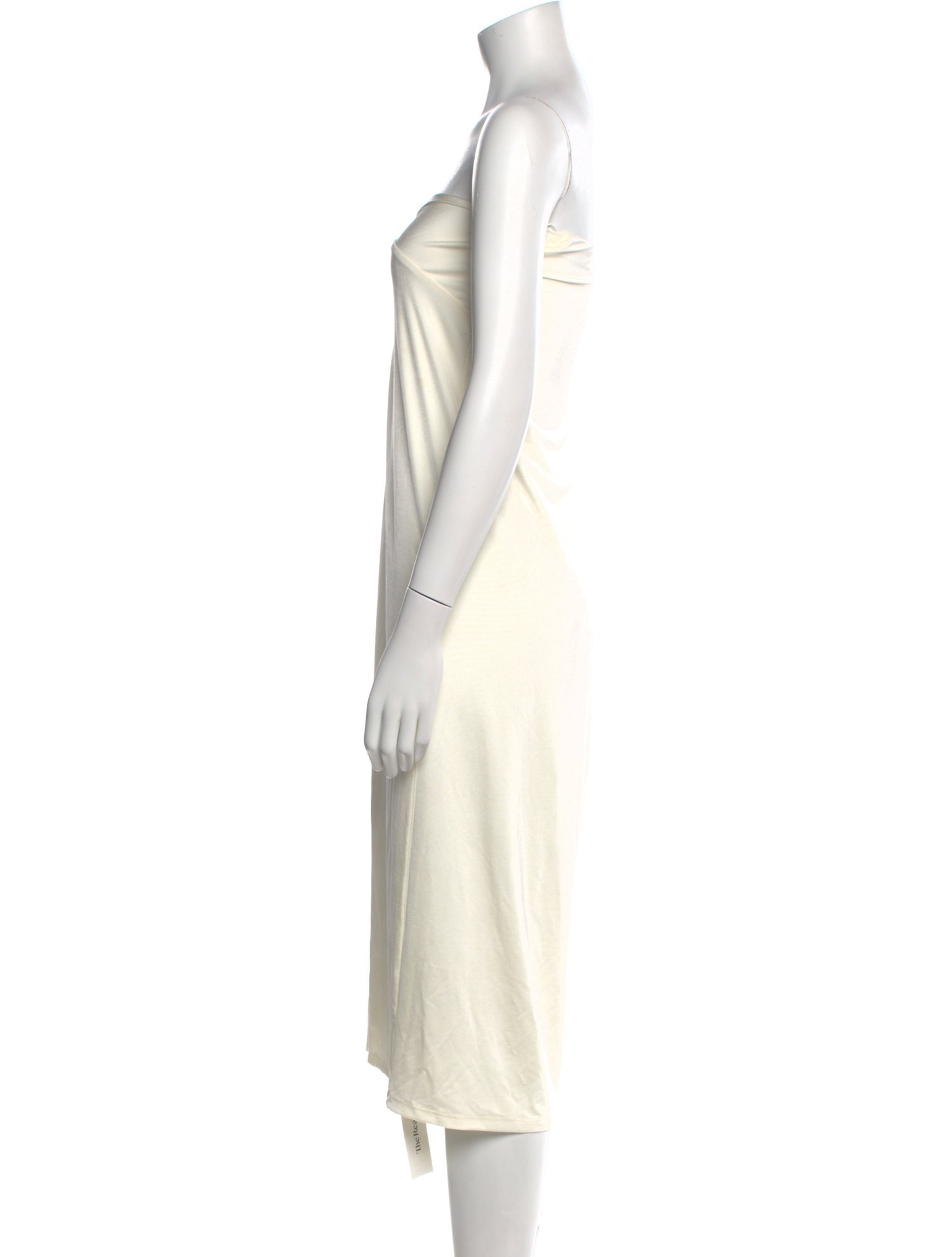 Reformation Strapless Midi Length Dress