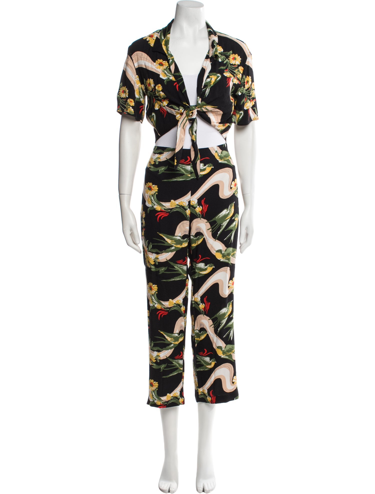 Reformation Printed Pant Set