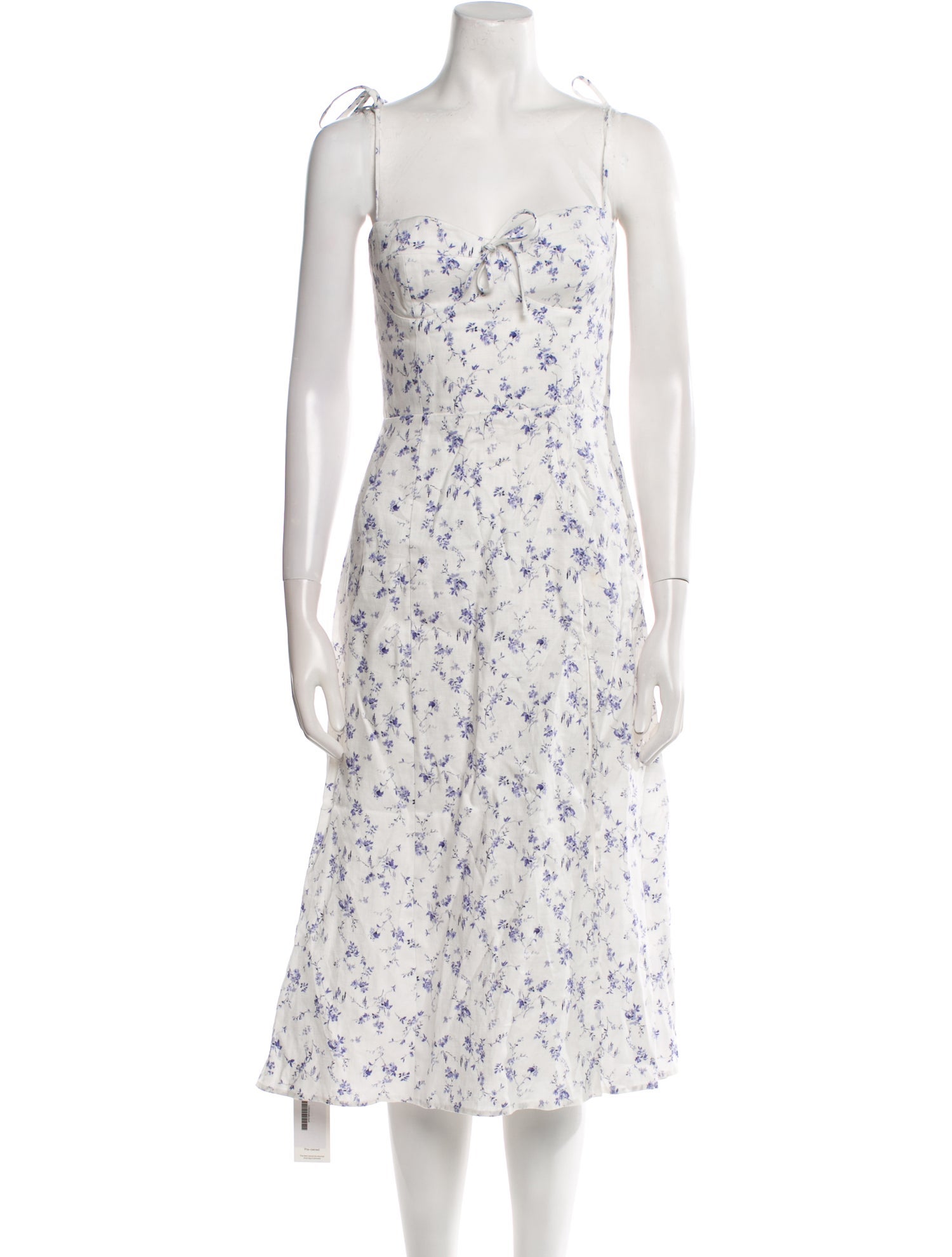 Reformation Linen Midi Length Dress