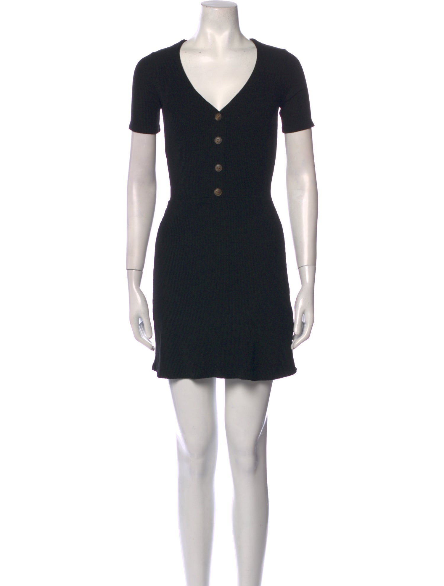 Reformation V-Neck Mini Dress