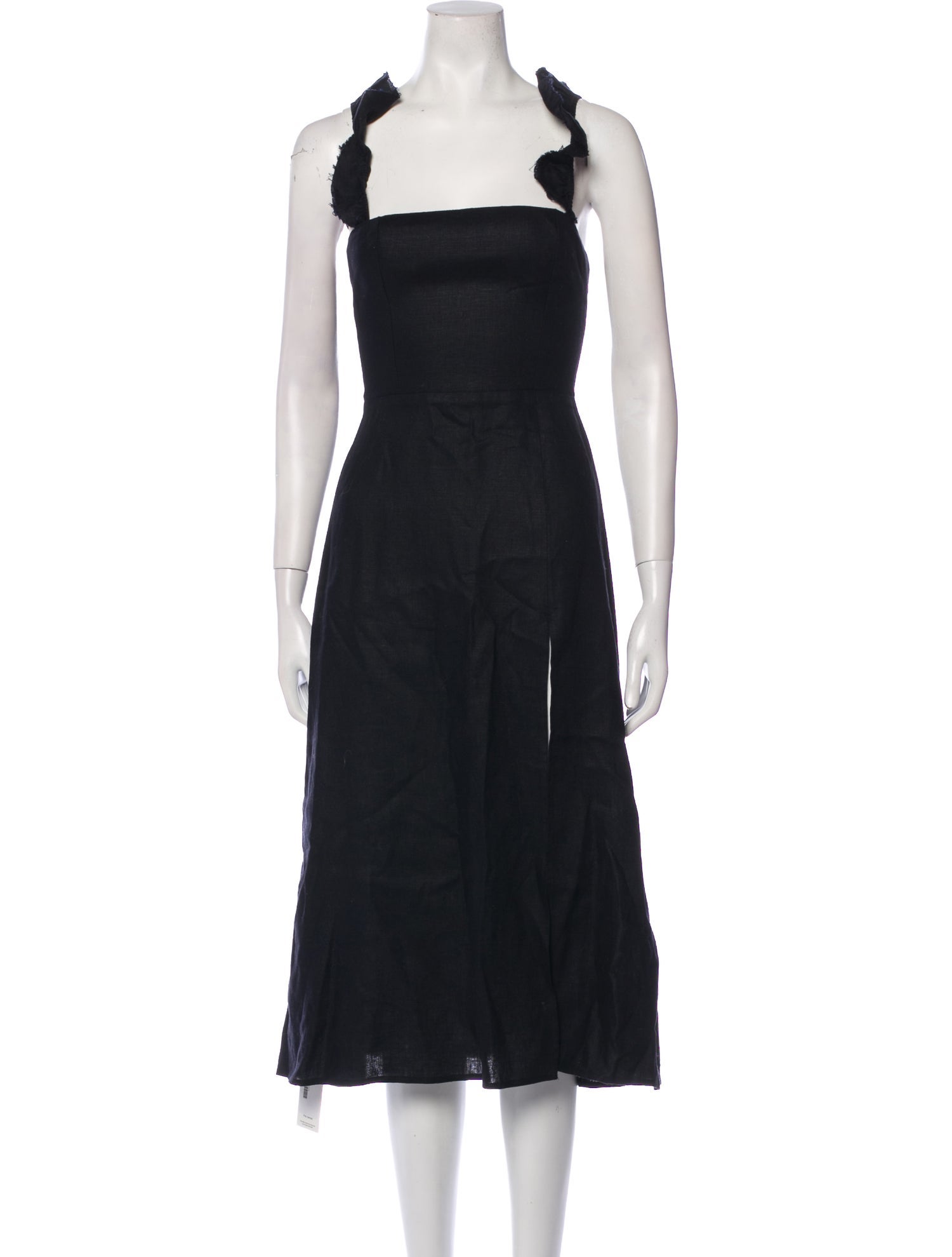 Reformation Linen Midi Length Dress