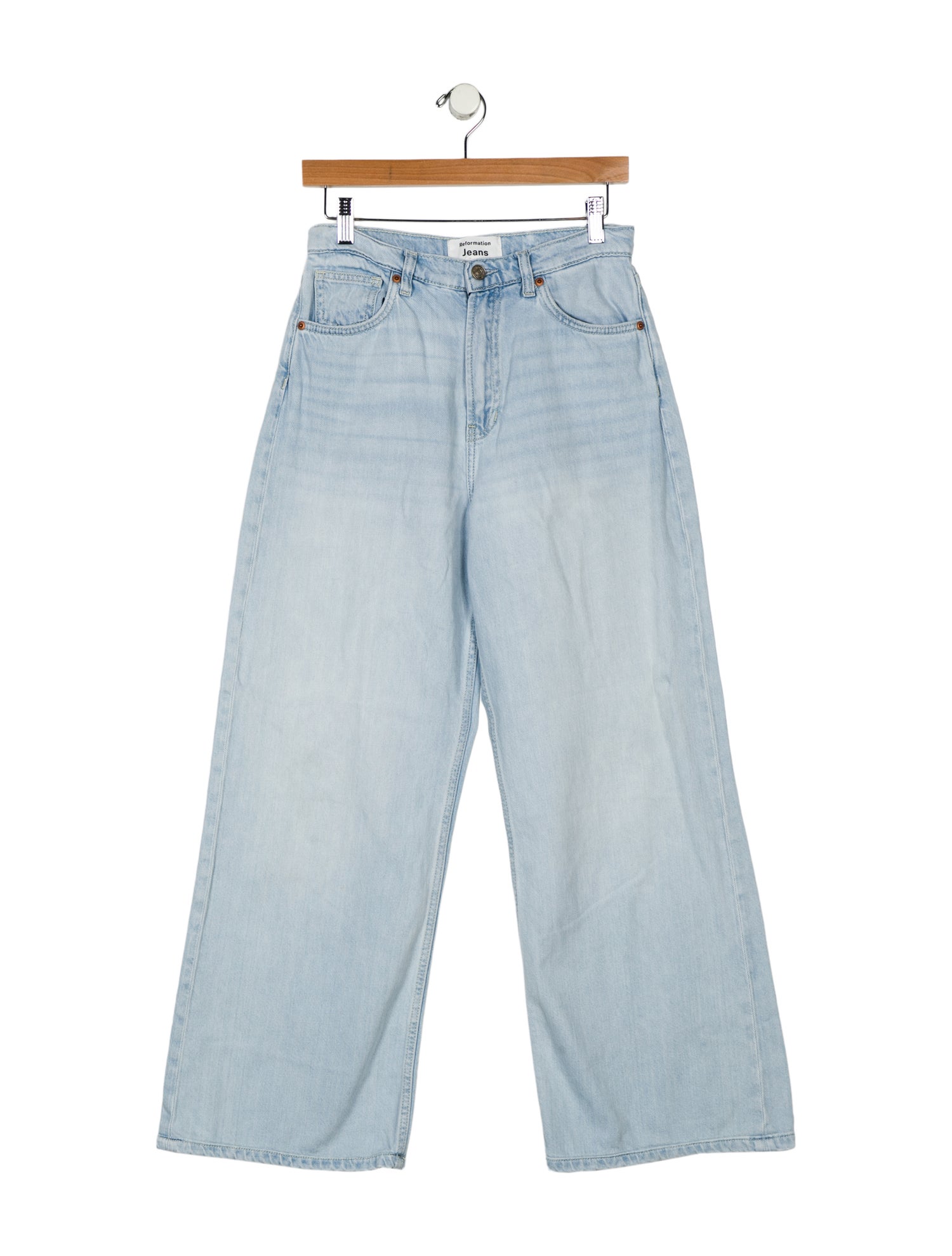 Reformation High-Rise Wide Leg Jeans