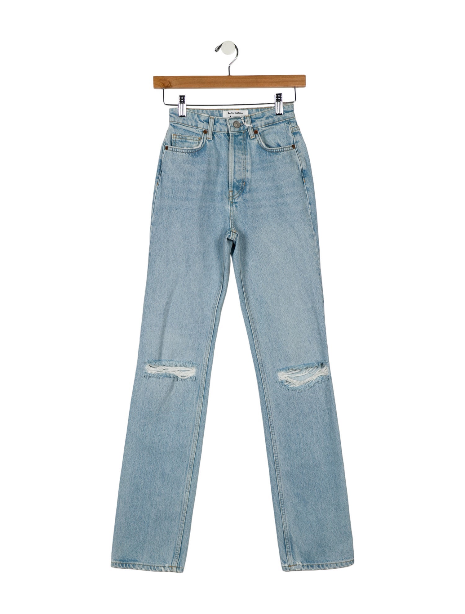 Reformation Mid-Rise Skinny Leg Jeans w/ Tags
