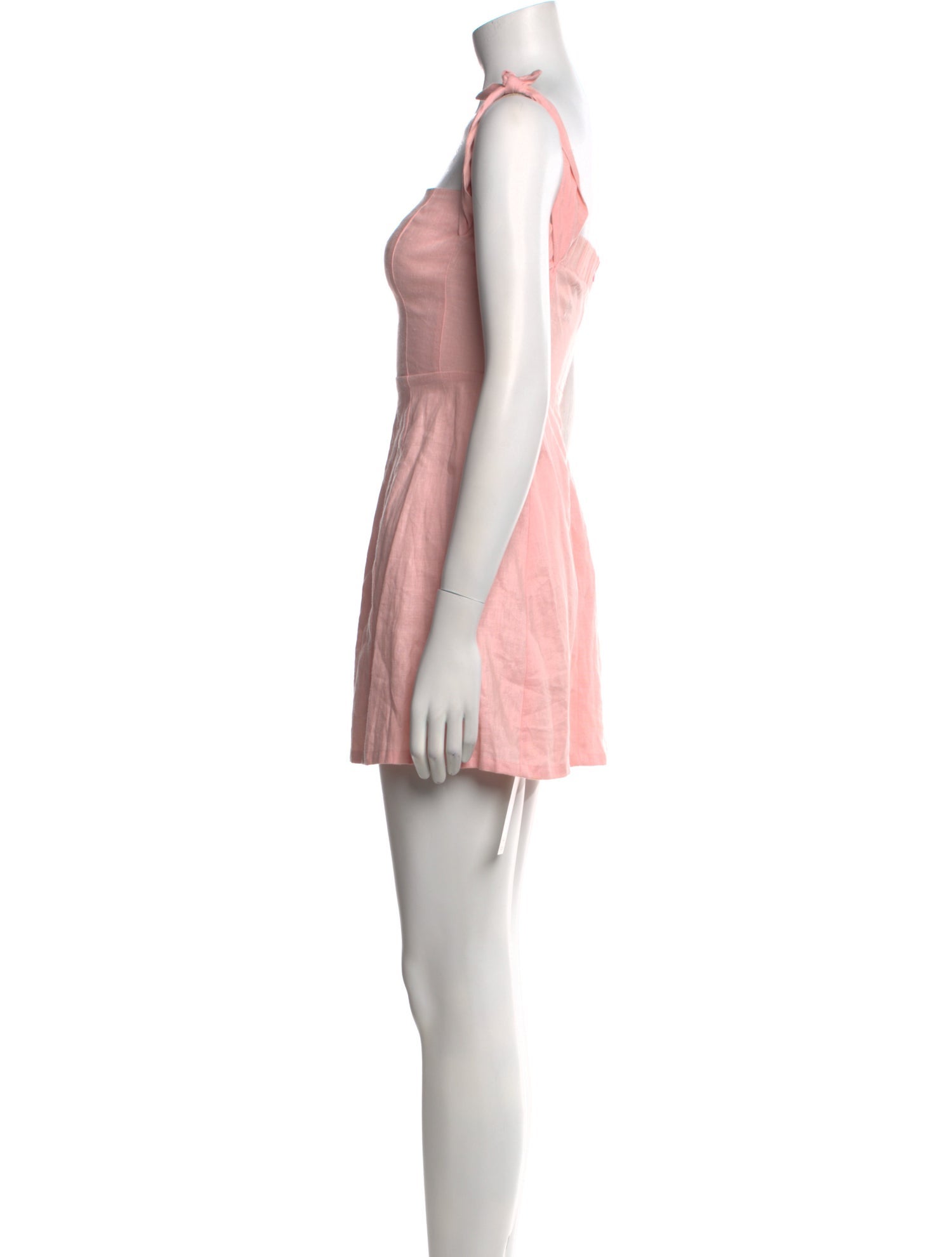 Reformation Square Neckline Mini Dress