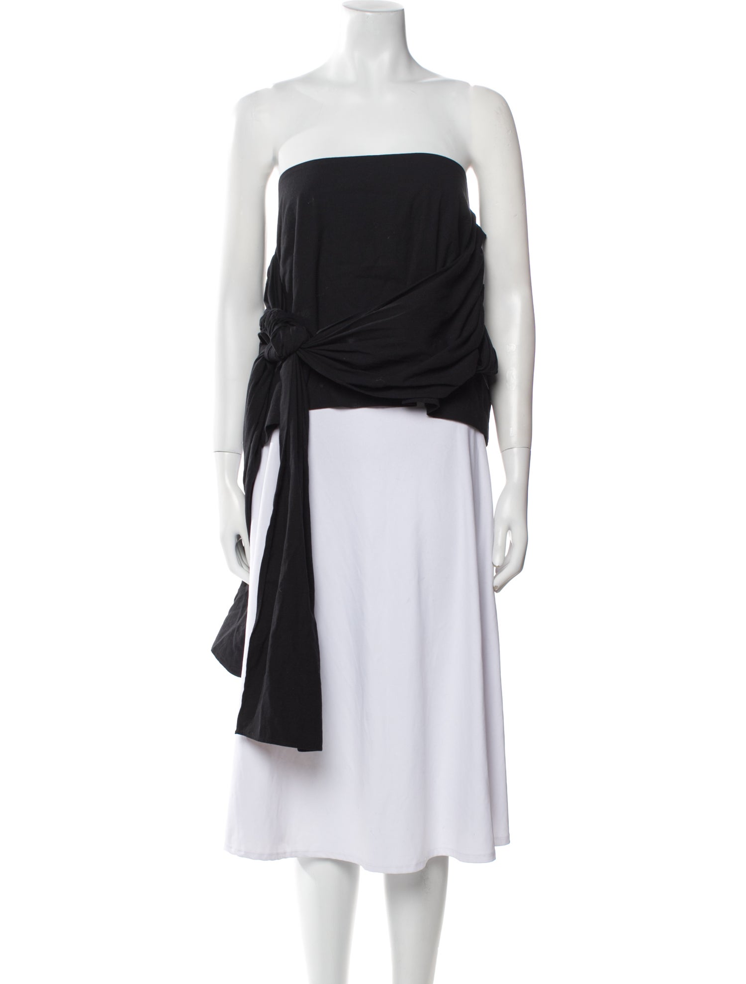 Reformation Strapless Crop Top