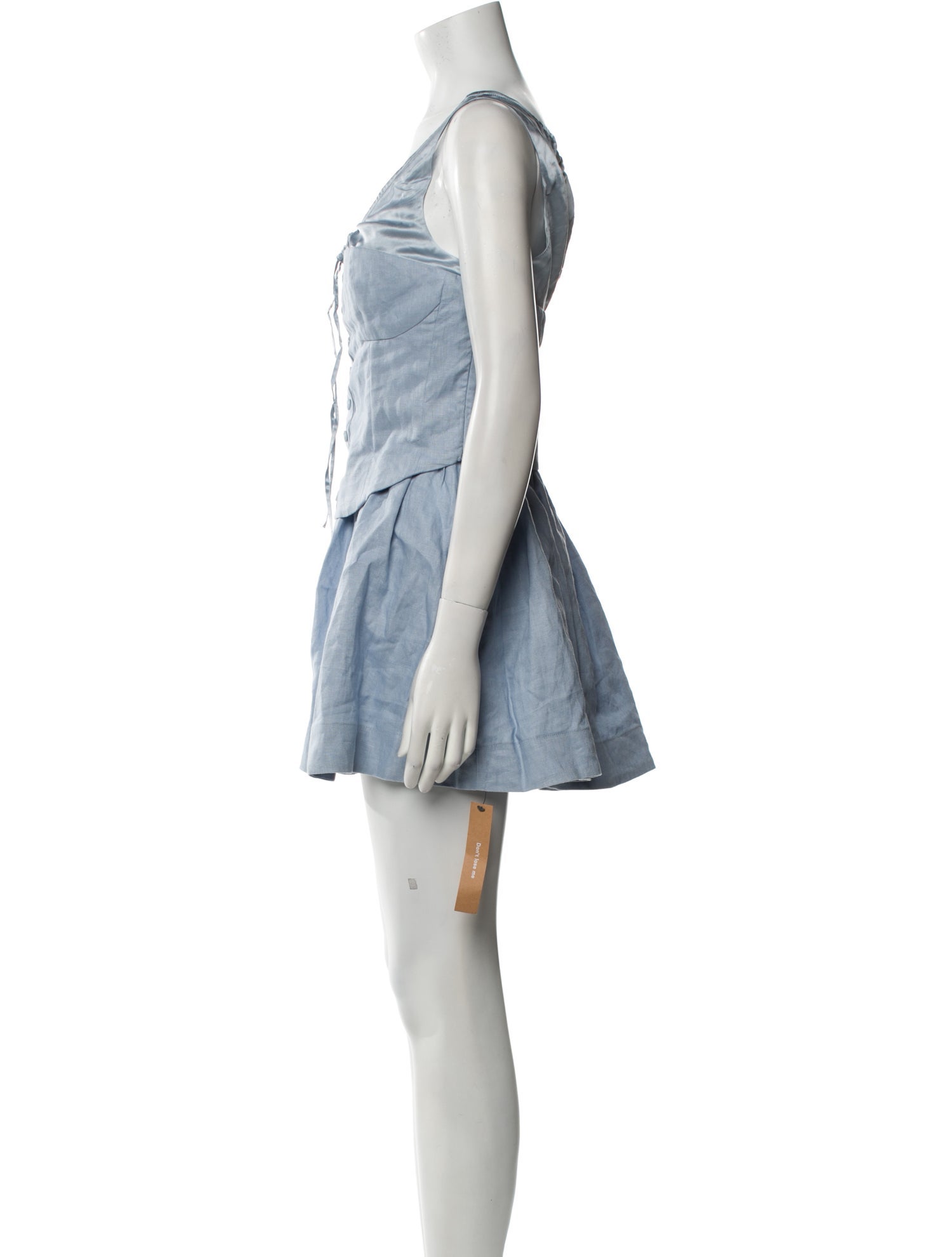 Reformation Linen Skirt Set