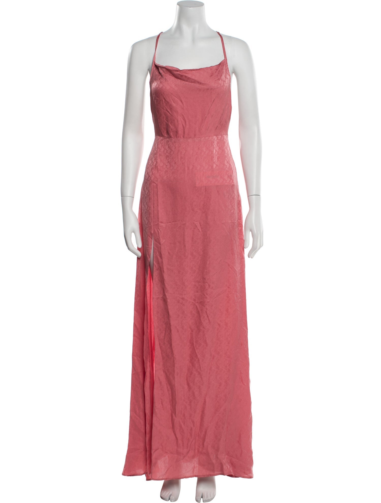 Reformation Silk Long Dress