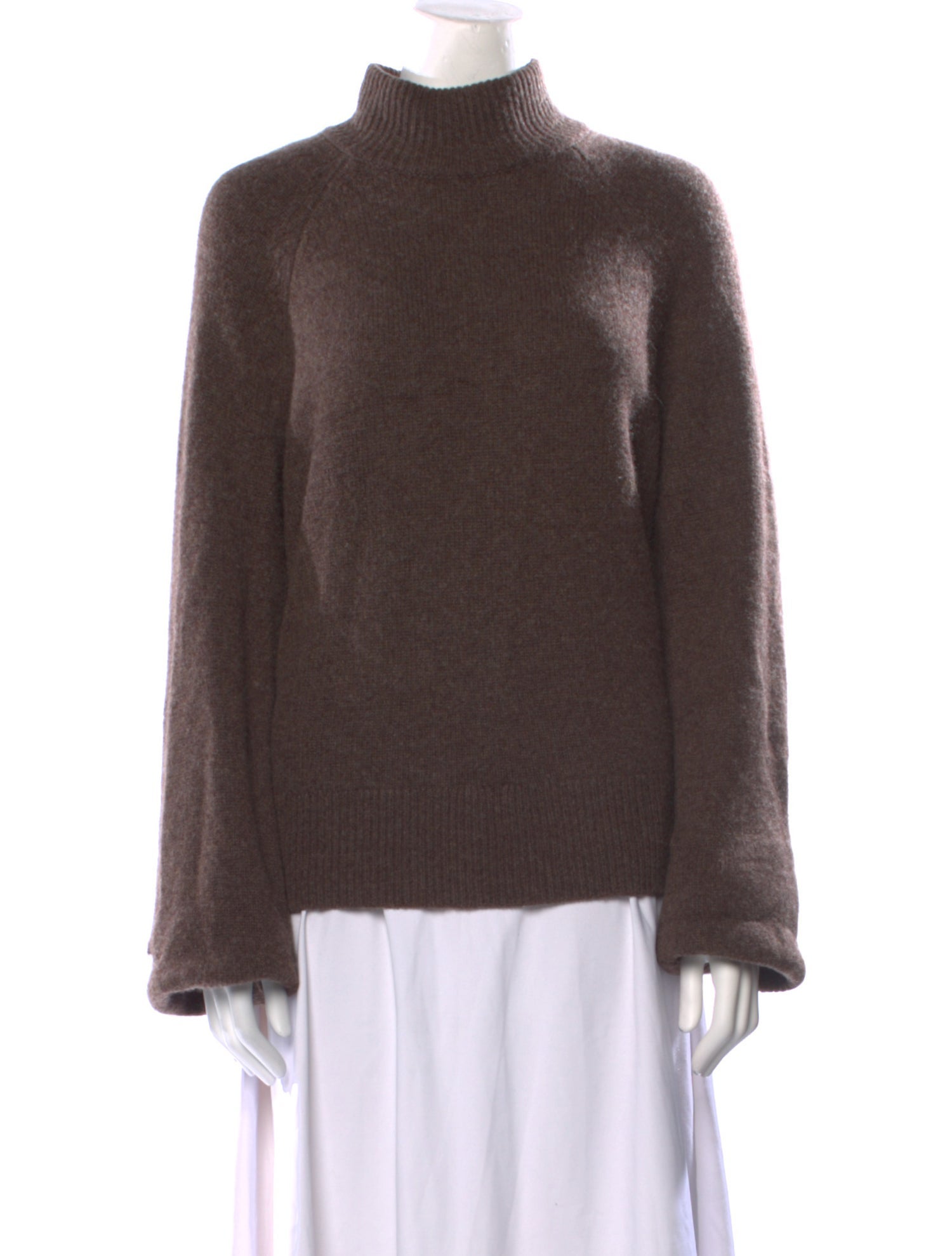 Reformation Cashmere Mock Neck Sweater