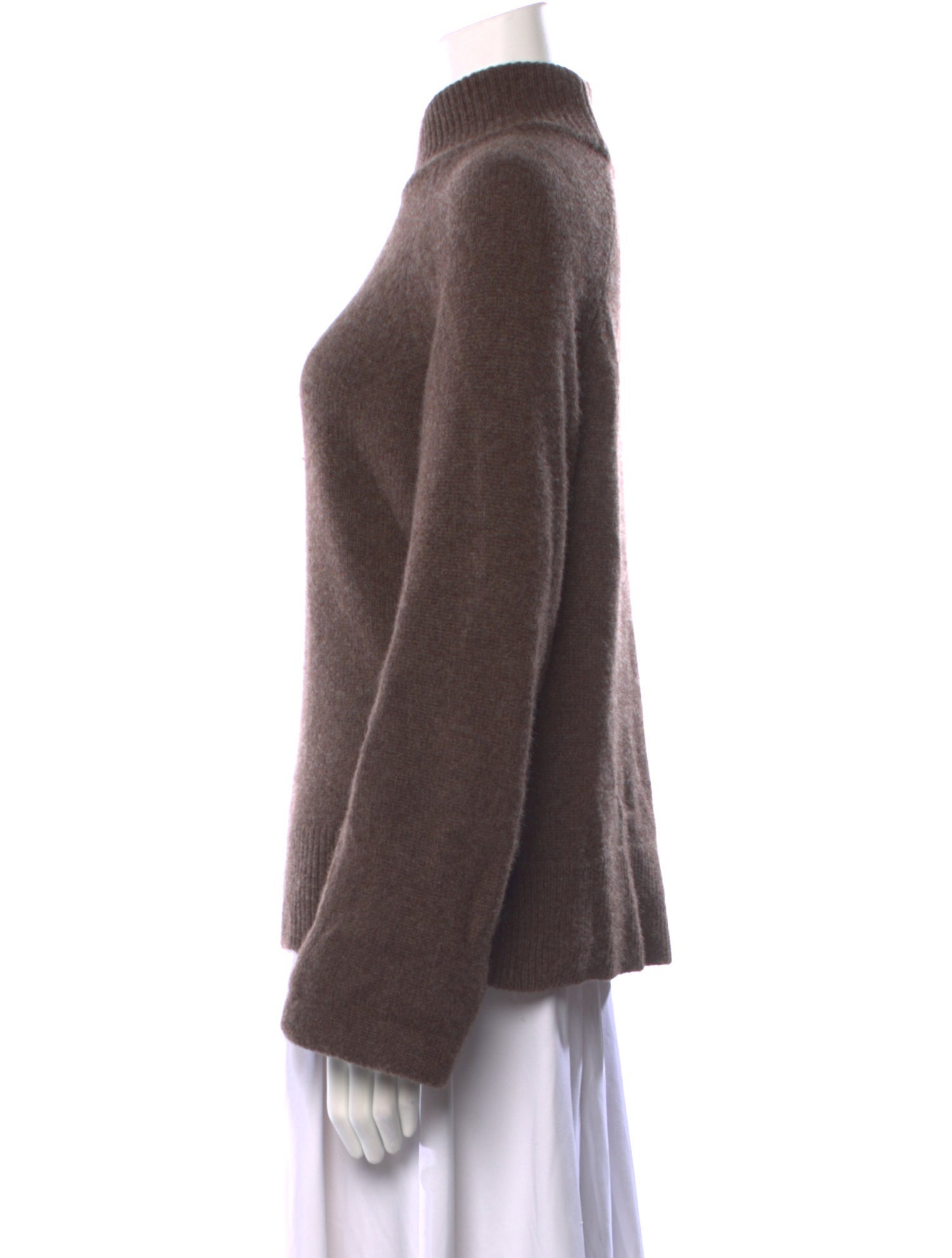 Reformation Cashmere Mock Neck Sweater