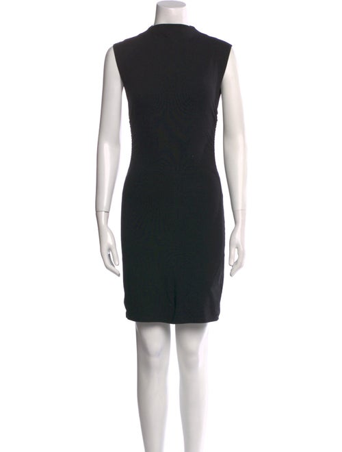 Reformation Mock Neck Mini Dress