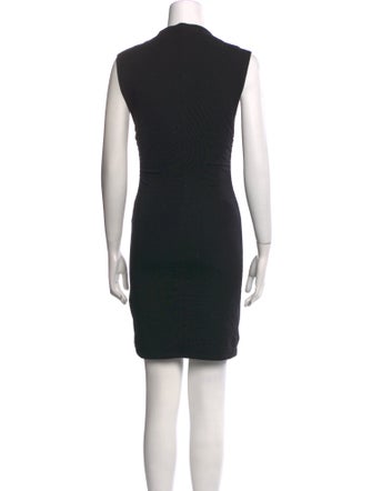 Reformation Mock Neck Mini Dress