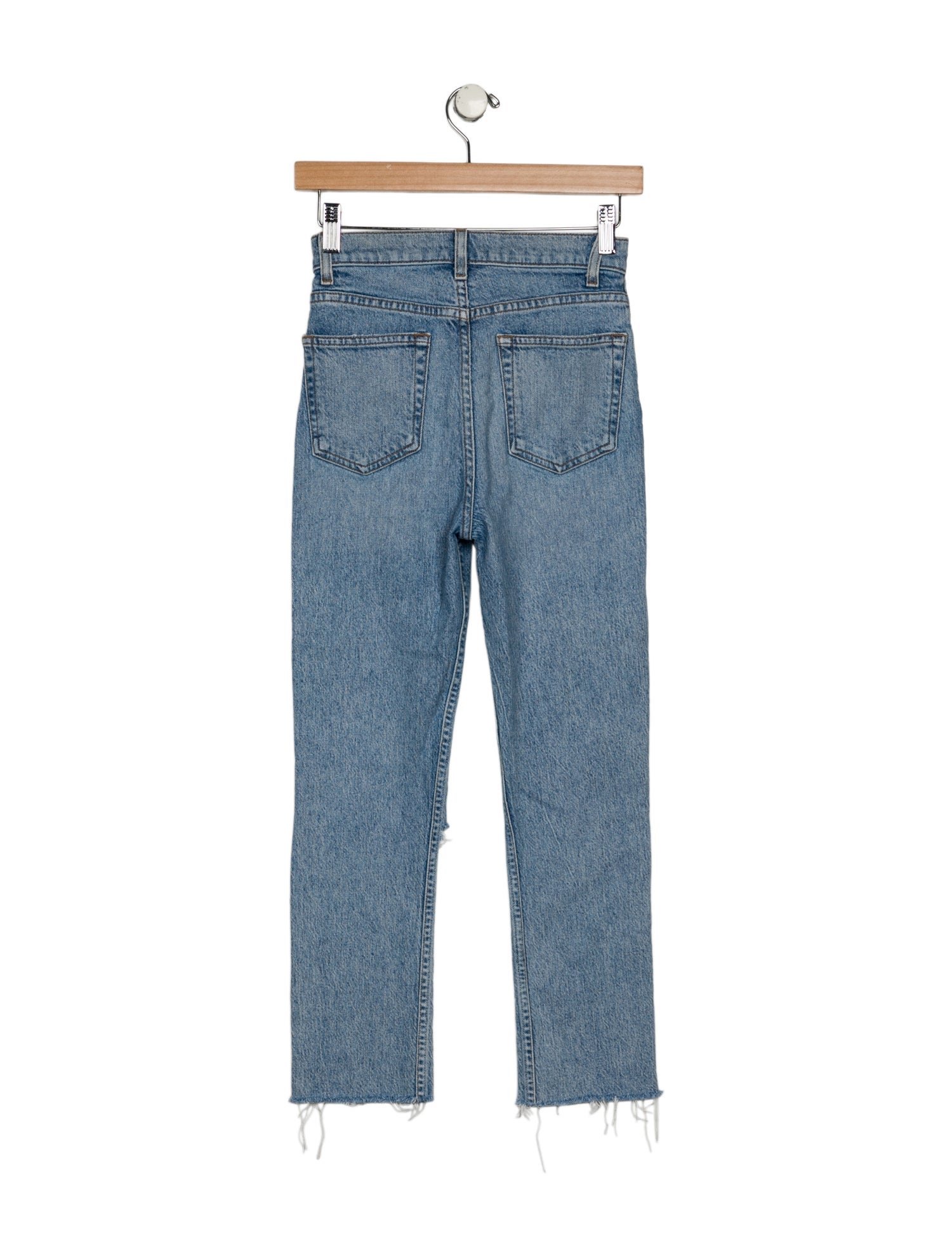 Reformation High-Rise Straight Leg Jeans