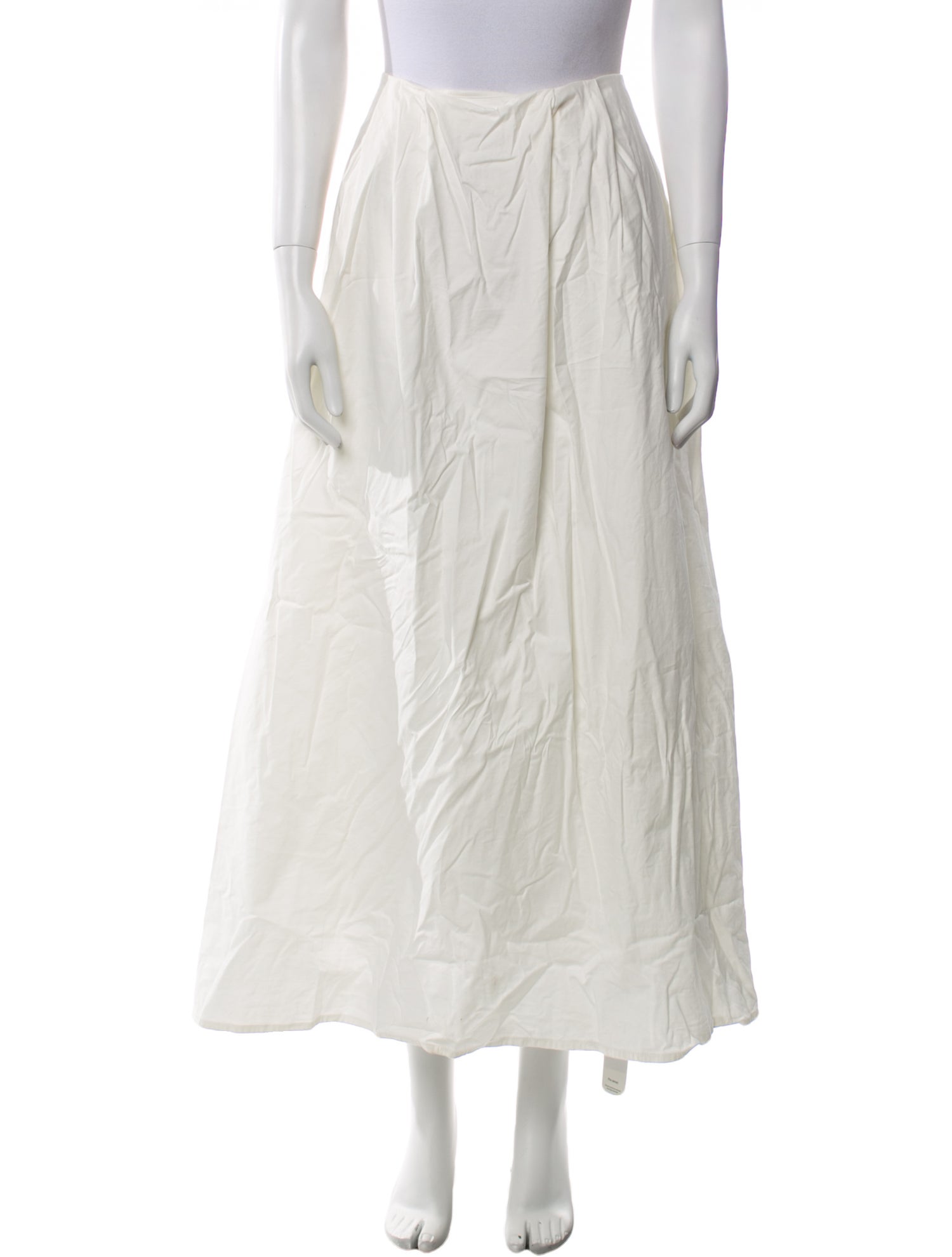 Reformation Ruffle Embellishment Midi Length Skirt