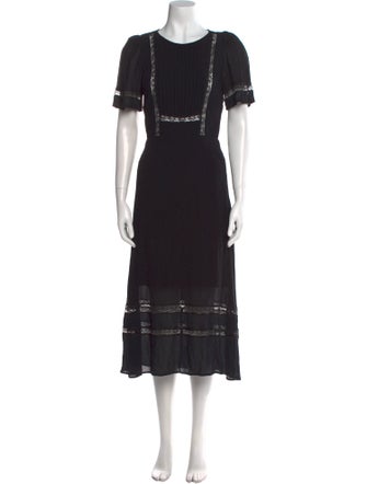 Reformation Crew Neck Long Dress