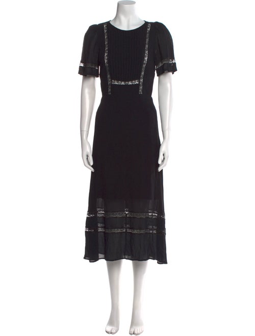 Reformation Crew Neck Long Dress