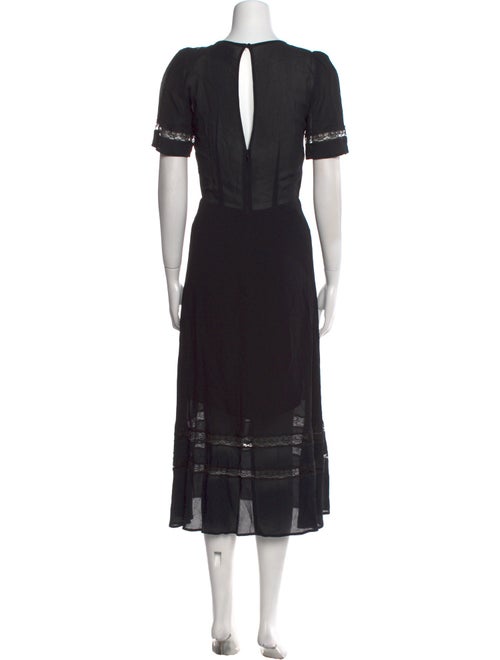 Reformation Crew Neck Long Dress