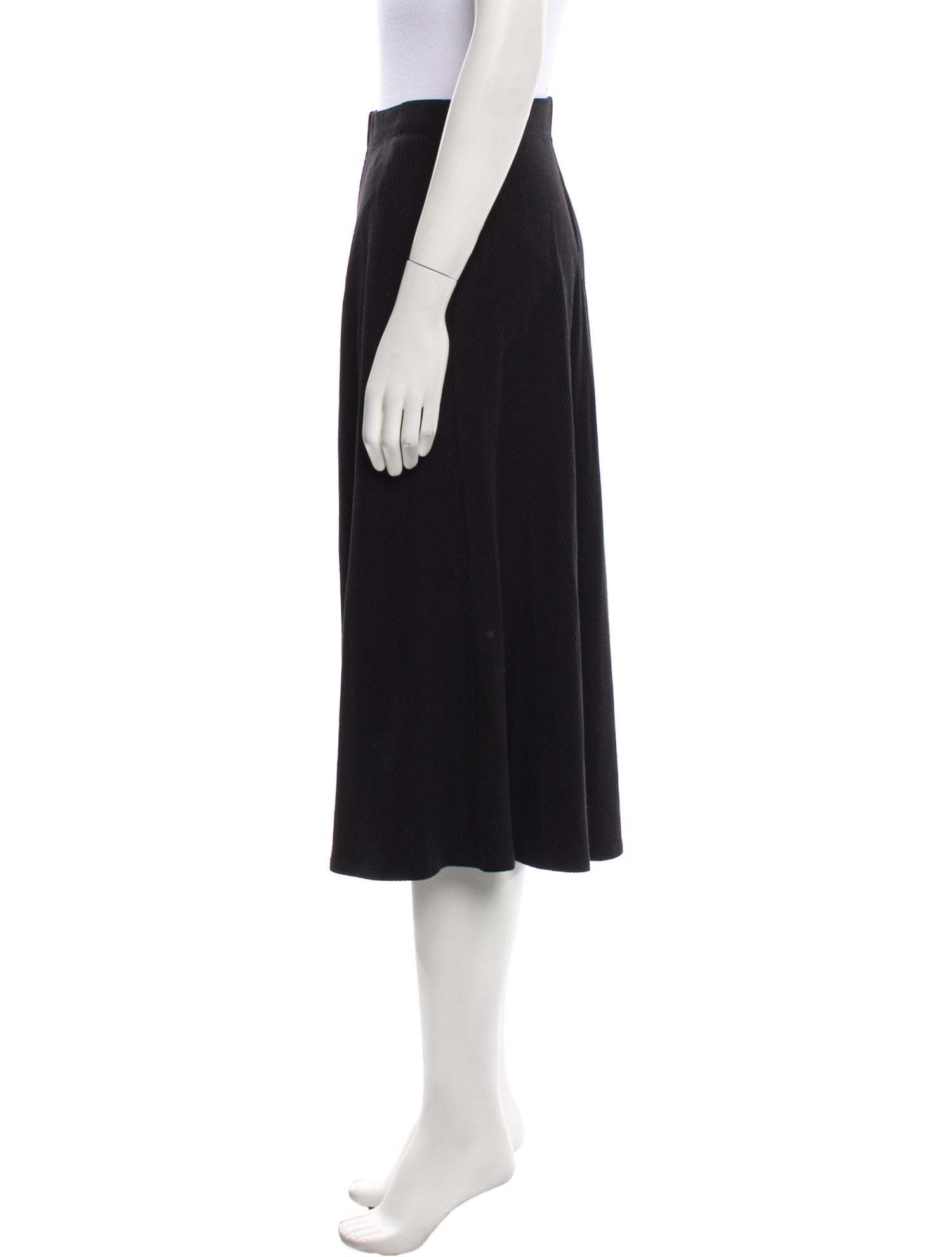 Reformation Pleated Accents Midi Length Skirt