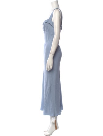 Reformation Cowl Neck Long Dress