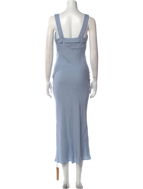 Reformation Cowl Neck Long Dress