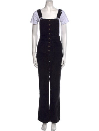 Reformation Square Neckline Jumpsuit