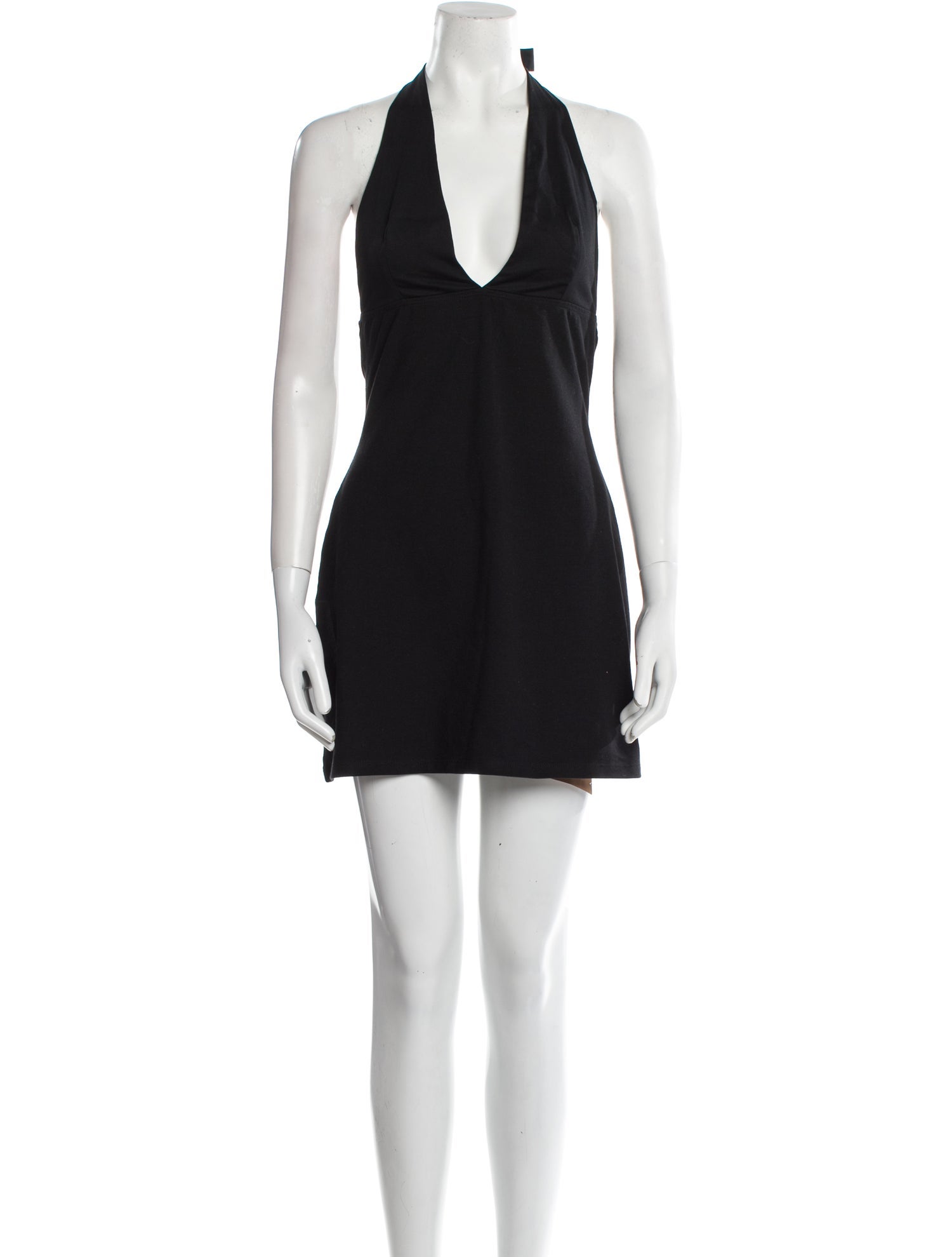 Reformation Halterneck Knee-Length Dress