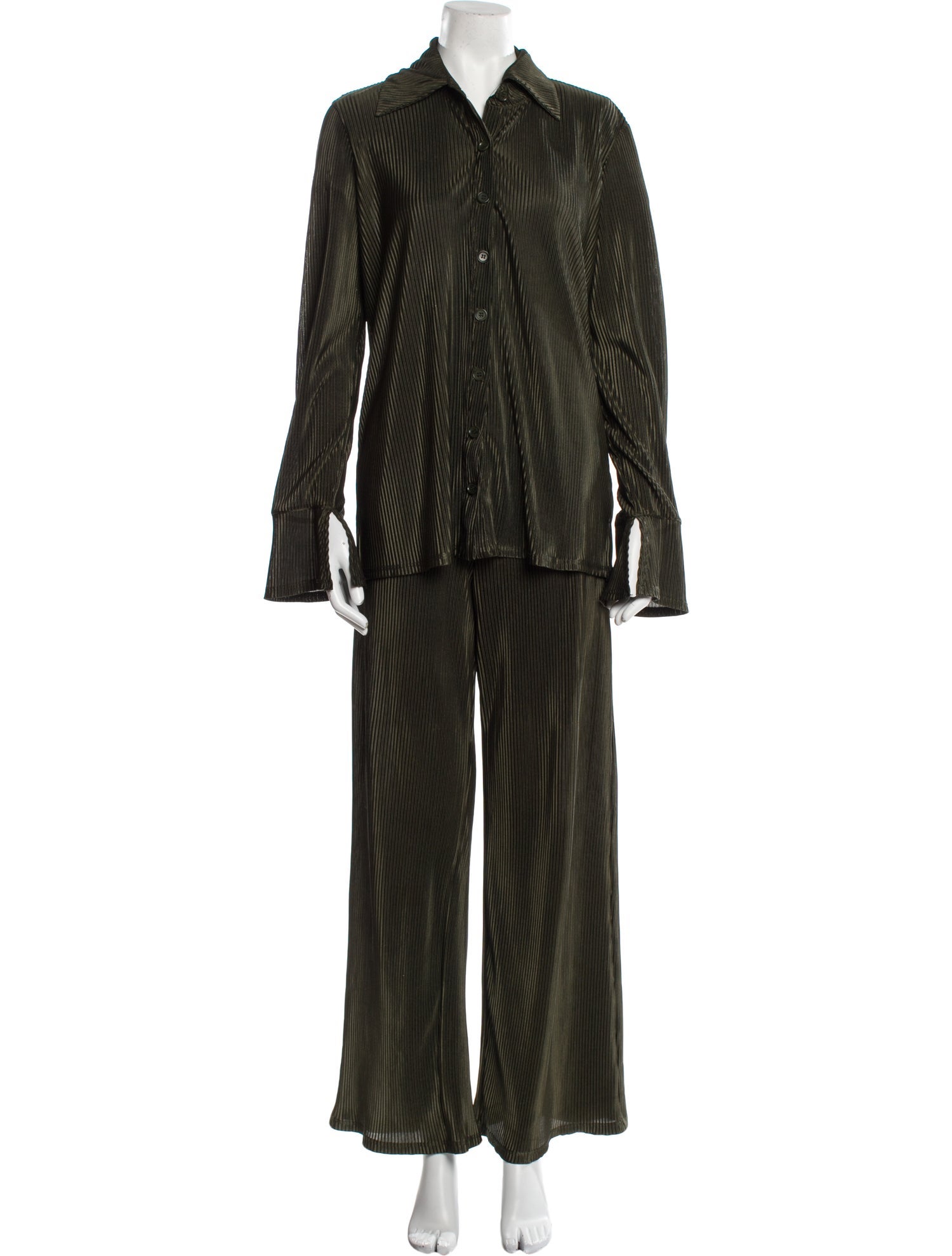 Reformation Striped Pant Set