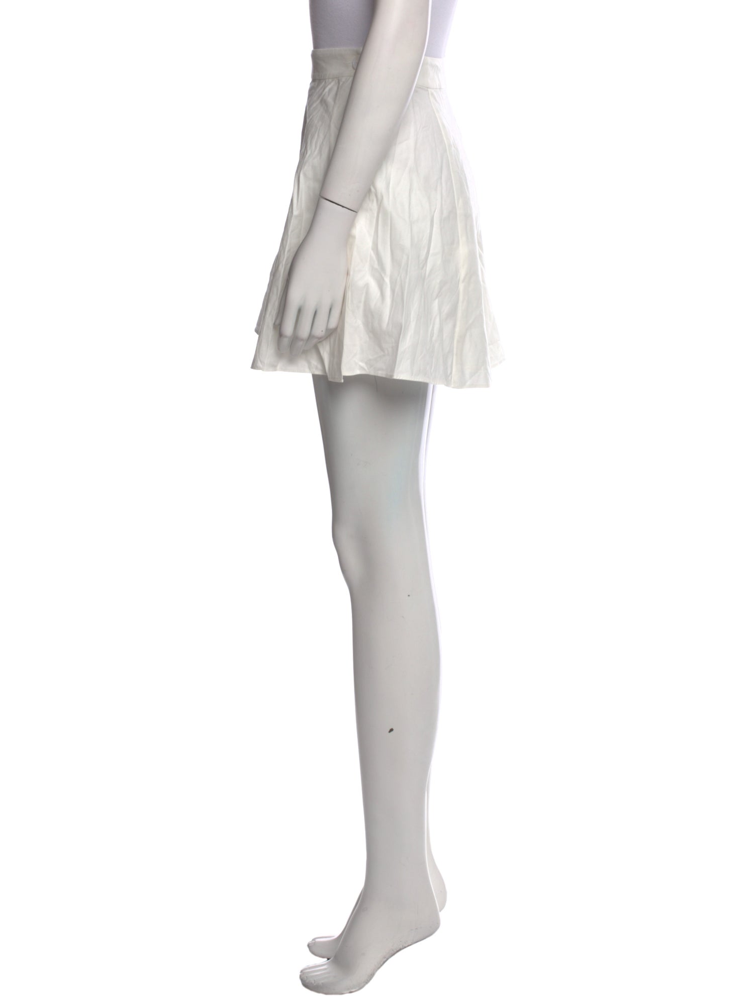 Reformation Linen Mini Skirt