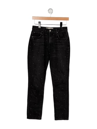 Reformation Mid-Rise Straight Leg Jeans