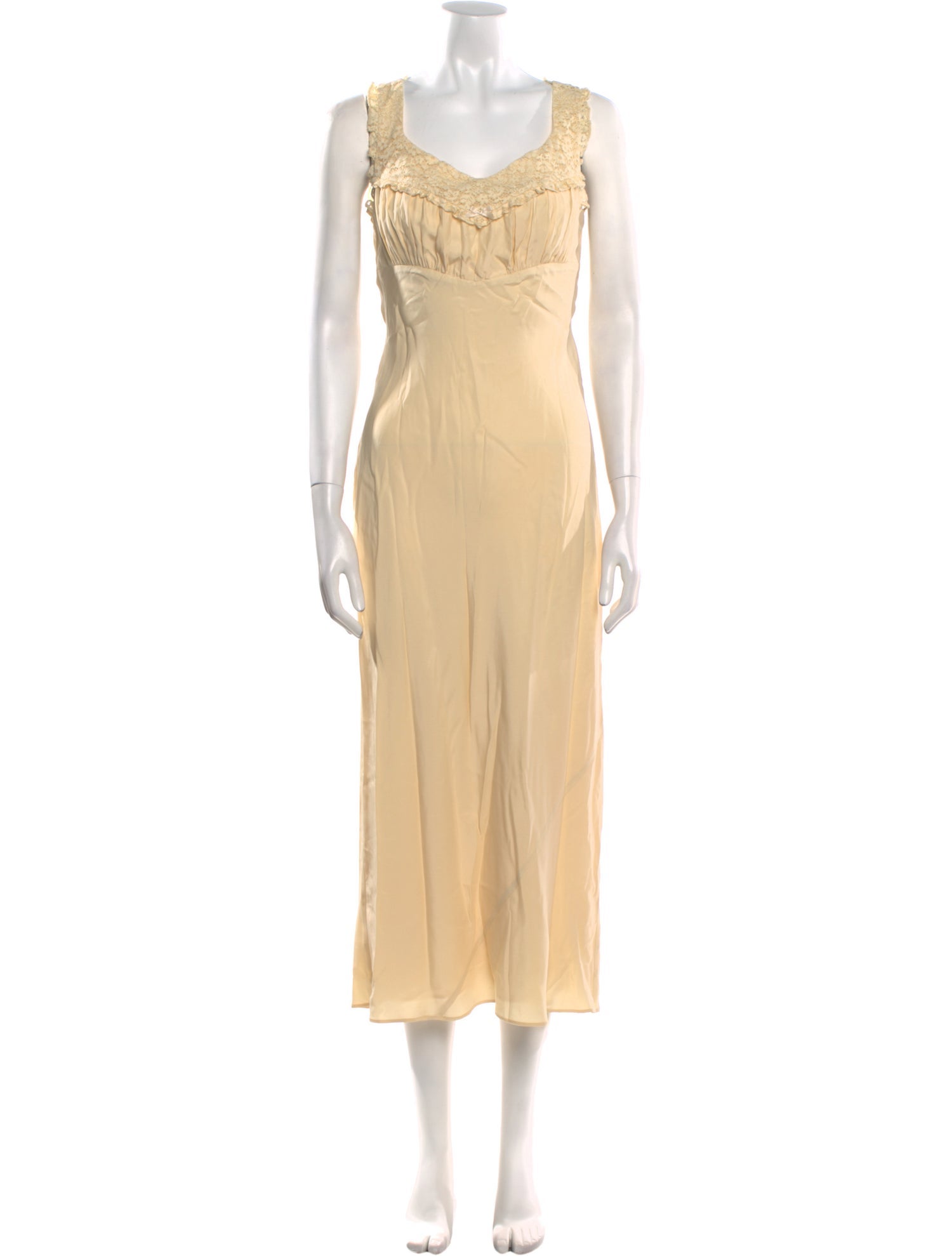 Reformation Silk Midi Length Dress w/ Tags