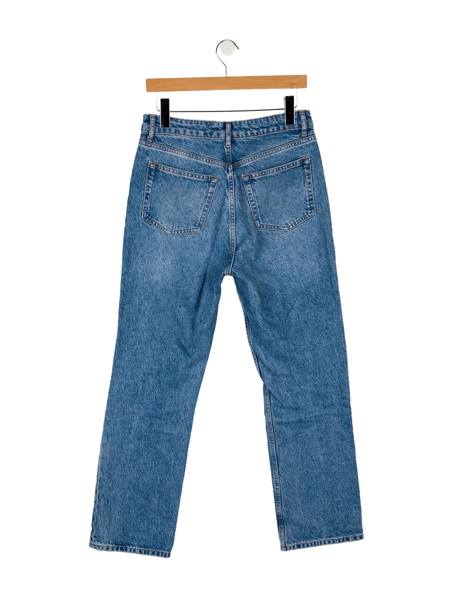 Reformation High-Rise Straight Leg Jeans
