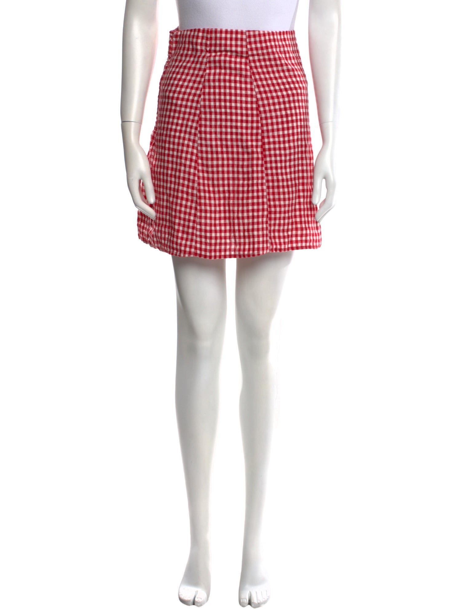 Reformation Linen Mini Skirt