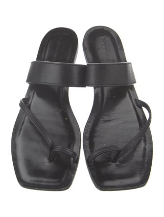 Reformation Leather Slides