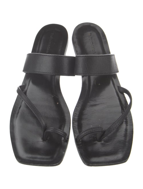 Reformation Leather Slides