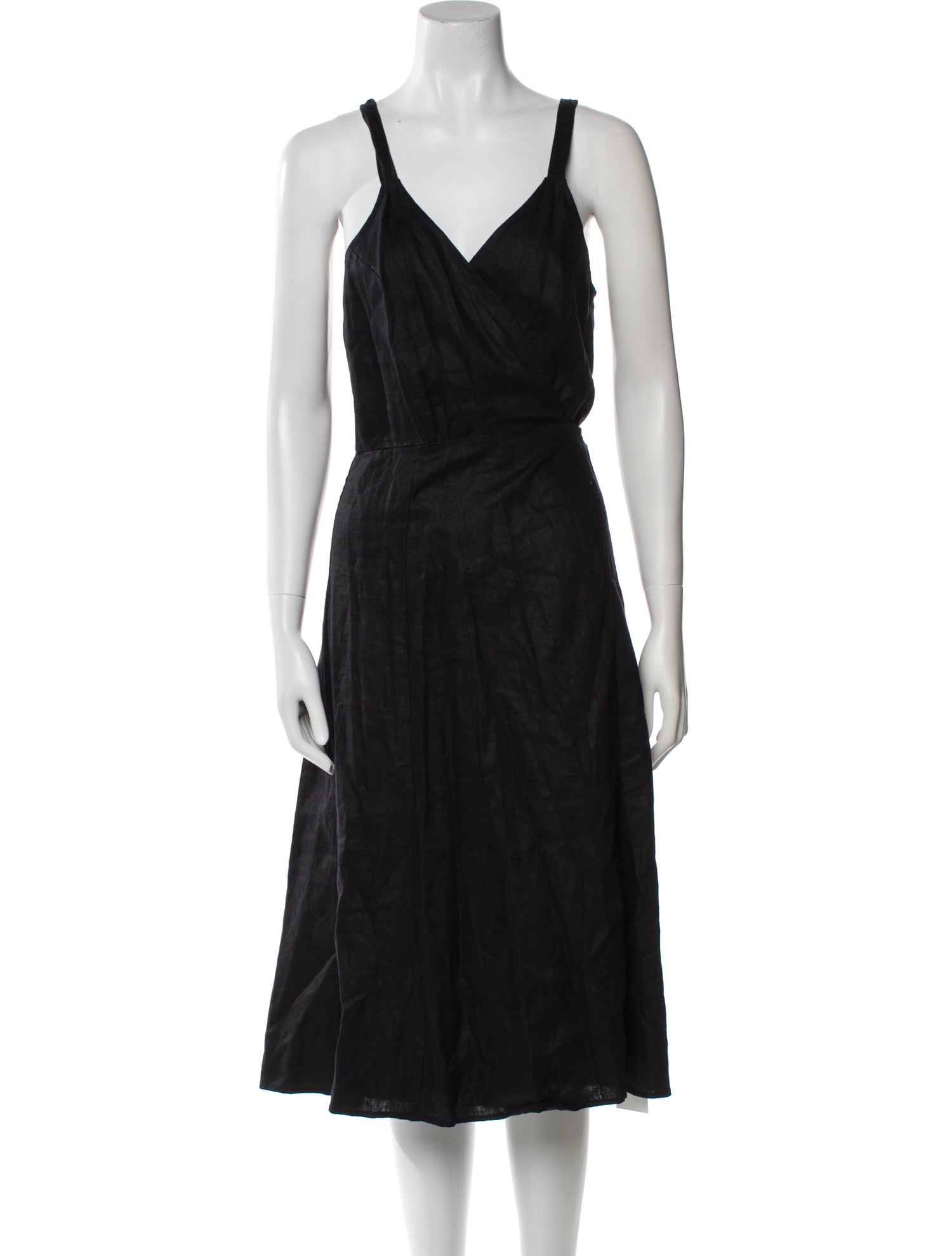 Reformation Linen Midi Length Dress