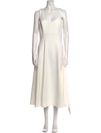 Reformation Scoop Neck Long Dress